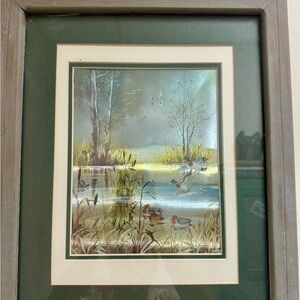 Framed Nature Scene Artwork